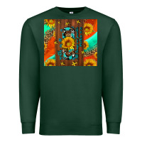 Sports Green with god all things are possible Premium Sweatshirt - AdoDesignShop