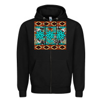 Black gemstone tumbler Zipper Hoodie - BarkalooDesign