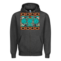 Charcoal Heather gemstone tumbler Zipper Hoodie - BarkalooDesign