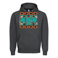 Smoke gemstone tumbler Zipper Hoodie - BarkalooDesign