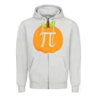 Dove Grey funny halloween and thanksgiving pumpkin pi math  gifts Zipper Hoodie - maiPhamDesign