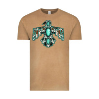 Vintage Camel cowhide turquoise thunderbird Vintage Tee - Jasminsmagicworld