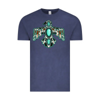 Cowhide Turquoise Thunderbird Vintage Tee | Teevron