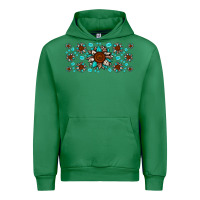 Emerald cowhide leopard sunflower gemstone Urban Hoodie - JahusDesignShop