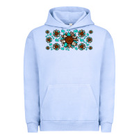 Pigment Grape Ice cowhide leopard sunflower gemstone Urban Hoodie - JahusDesignShop