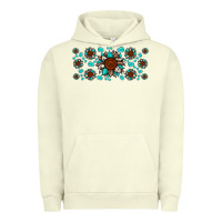 Pigment Pistachio cowhide leopard sunflower gemstone Urban Hoodie - JahusDesignShop