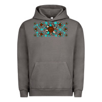 Pigment Tornado cowhide leopard sunflower gemstone Urban Hoodie - JahusDesignShop