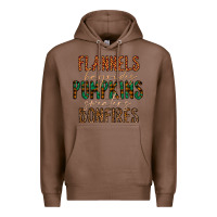 Chestnut flannels hayrides pumpkins bonfires Premium Hoodie - CowhideDigitalArt