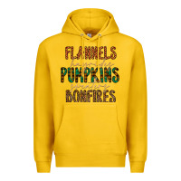 Lemon flannels hayrides pumpkins bonfires Premium Hoodie - CowhideDigitalArt