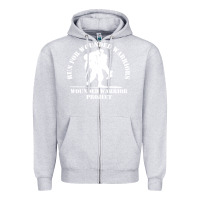 Heather Grey memorial warrior project Zipper Hoodie - maiPhamDesign