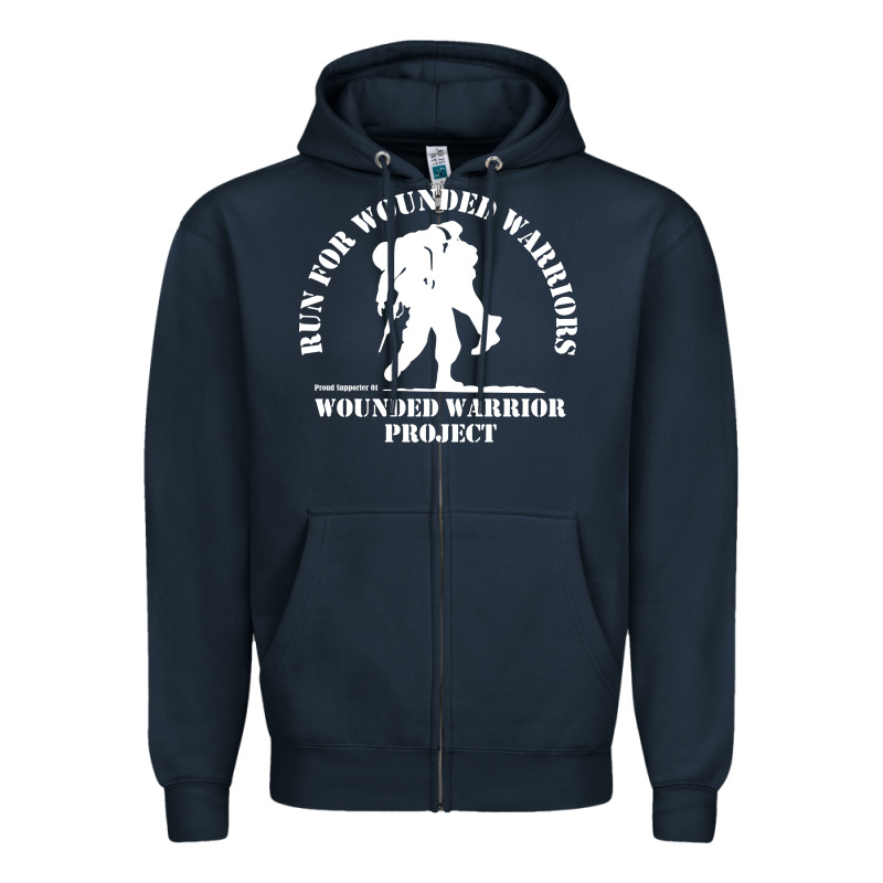 Memorial Warrior Project Zipper Hoodie by maiPhamDesign | Teevron