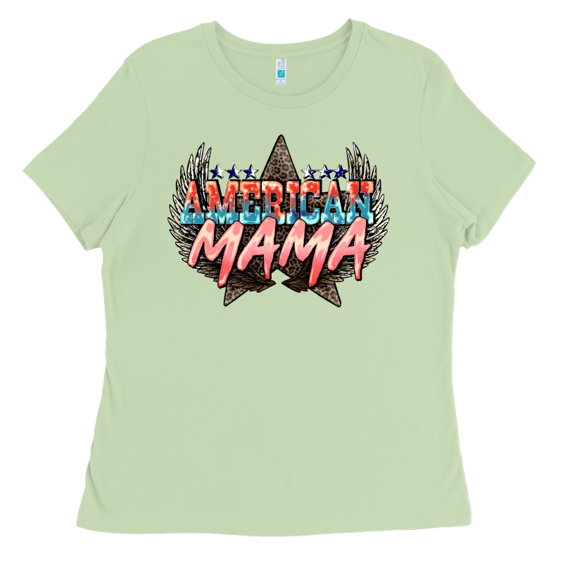 American Mama Mother's Day Ladies Tee by HowdyJamesFarm | Teevron