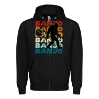 Black banjo t  shirt banjo   banjo bigfoot t  shirt Zipper Hoodie - maiPhamDesign
