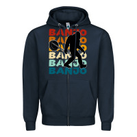 Navy banjo t  shirt banjo   banjo bigfoot t  shirt Zipper Hoodie - maiPhamDesign