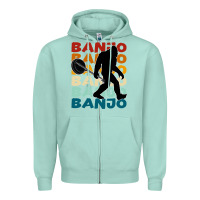 Seafoam banjo t  shirt banjo   banjo bigfoot t  shirt Zipper Hoodie - maiPhamDesign