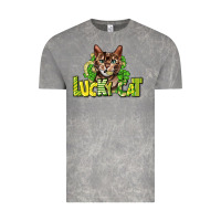 Cloud Rock Lucky cat St. Patrick's Vintage Tee - HowdyJamesFarm