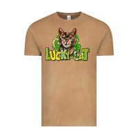 Vintage Camel Lucky cat St. Patrick's Vintage Tee - HowdyJamesFarm