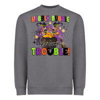 Storm kids halloween hubble bubble here comes trouble Heavyweight Sweatshirt - BarkalooDesign
