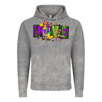 Cloud Rock mardi gras love Vintage Hoodie - FaDigitalArtStudio