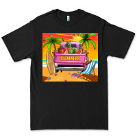 Black summer truck Premium Tee - TumblerDesignByShophia