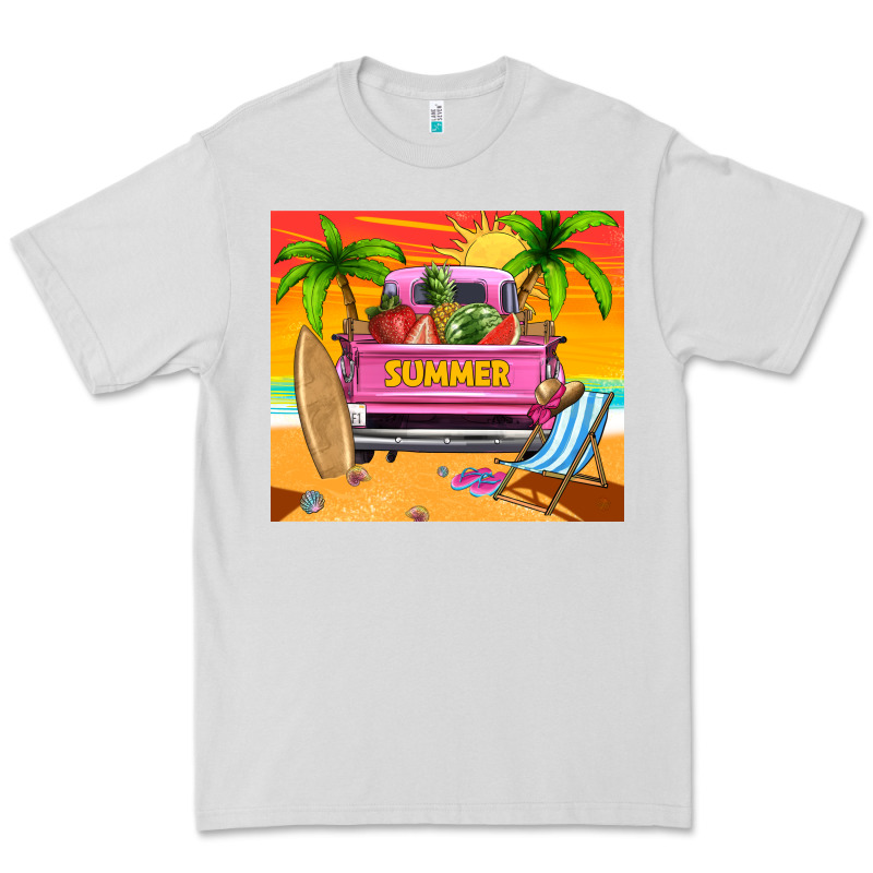 Summer Truck Premium Tee by TumblerDesignByShophia | Teevron