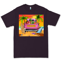 Plum summer truck Premium Tee - TumblerDesignByShophia