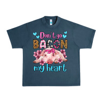 Midnight Navy don't go bacon my heart olivia Urban Heavy Tee - OliviaCreatesArt