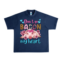 Navy don't go bacon my heart olivia Urban Heavy Tee - OliviaCreatesArt