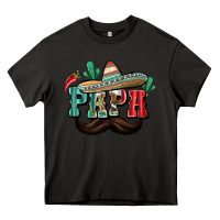 Asphalt Mexican Papa Heavy Core Tee - texasbilliewilder