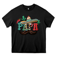 Black Mexican Papa Heavy Core Tee - texasbilliewilder