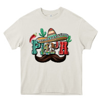 Cream Mexican Papa Heavy Core Tee - texasbilliewilder
