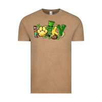 Vintage Coffee lucky pet  St. Patrick's Vintage Tee - HowdyJamesFarm