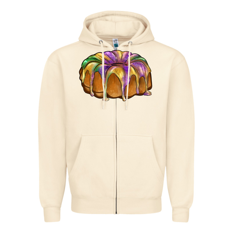 King Cake Zipper Hoodie by BarkalooDesign | Teevron