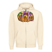 Sandshell king cake Zipper Hoodie - BarkalooDesign