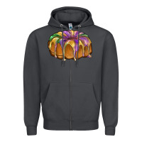 Smoke king cake Zipper Hoodie - BarkalooDesign
