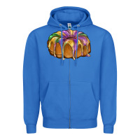 True Royal king cake Zipper Hoodie - BarkalooDesign