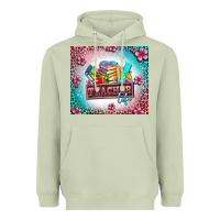 Matcha teacher life Heavyweight Hoodie - AdoDesignShop