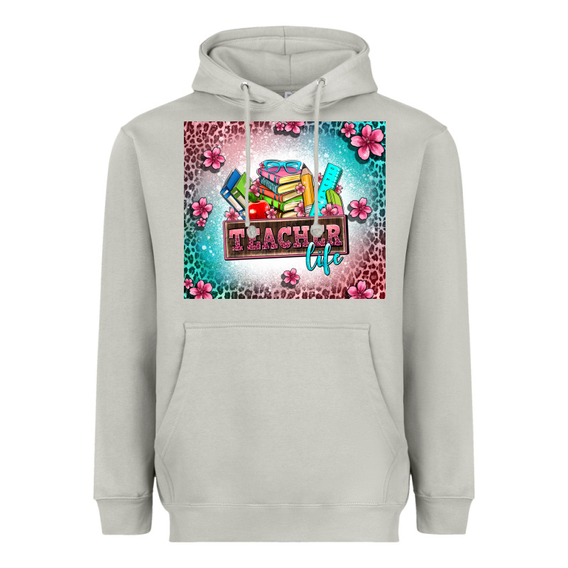 Teacher Life Heavyweight Hoodie by AdoDesignShop | Teevron