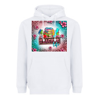 White teacher life Heavyweight Hoodie - AdoDesignShop