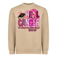 Mushroom heal cancer for nothing is impossible with god Heavyweight Sweatshirt - BarkalooDesign