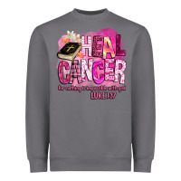 Storm heal cancer for nothing is impossible with god Heavyweight Sweatshirt - BarkalooDesign