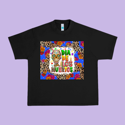 Dia De Los Muertos Urban Heavy Tee Designed By Ranaportraitstore