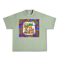 Oil Green Dia de los muertos Urban Heavy Tee - RanaPortraitStore