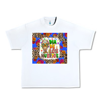 White Dia de los muertos Urban Heavy Tee - RanaPortraitStore