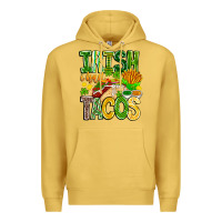 Antique Gold Irish i Had Tacos Premium Hoodie - CowhideDigitalArt