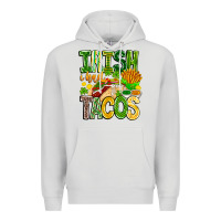 Dove Grey Irish i Had Tacos Premium Hoodie - CowhideDigitalArt