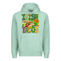 Seafoam Irish i Had Tacos Premium Hoodie - CowhideDigitalArt