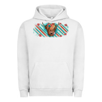 Pigment Lunar Rock cow floral Urban Hoodie - JahusDesignShop