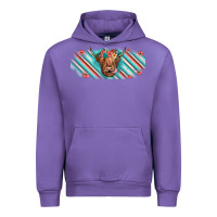 Tulip cow floral Urban Hoodie - JahusDesignShop