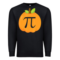 Black funny halloween and thanksgiving pumpkin pi math  gifts Premium Sweatshirt - maiPhamDesign